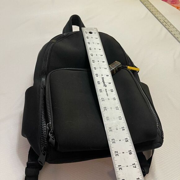 HALO RFID Backpack with Two Phone Chargers and Flashlight Gray Dethatched Detail - Picture 4 of 12